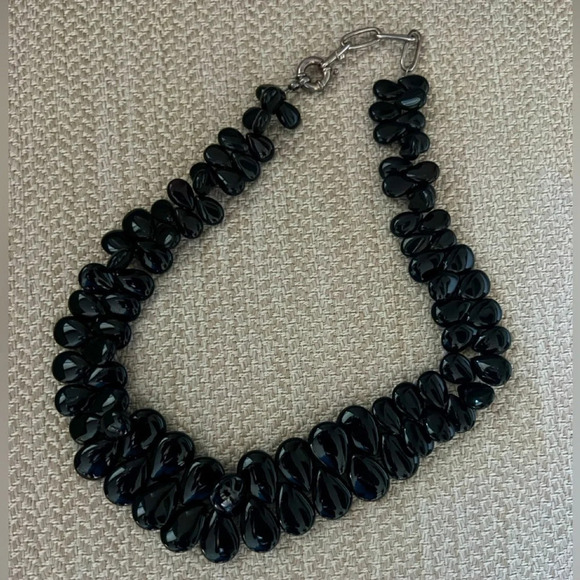 unbranded Other - Black obsidian beaded necklace